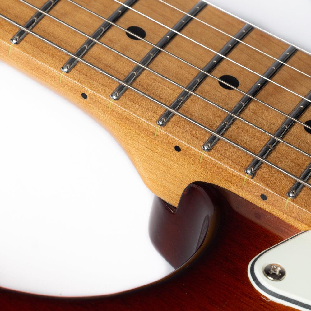 Eart Guitars, NK-VS60, Alnico V Pickups Classic Electric Guitars, Honey burst - Image 4