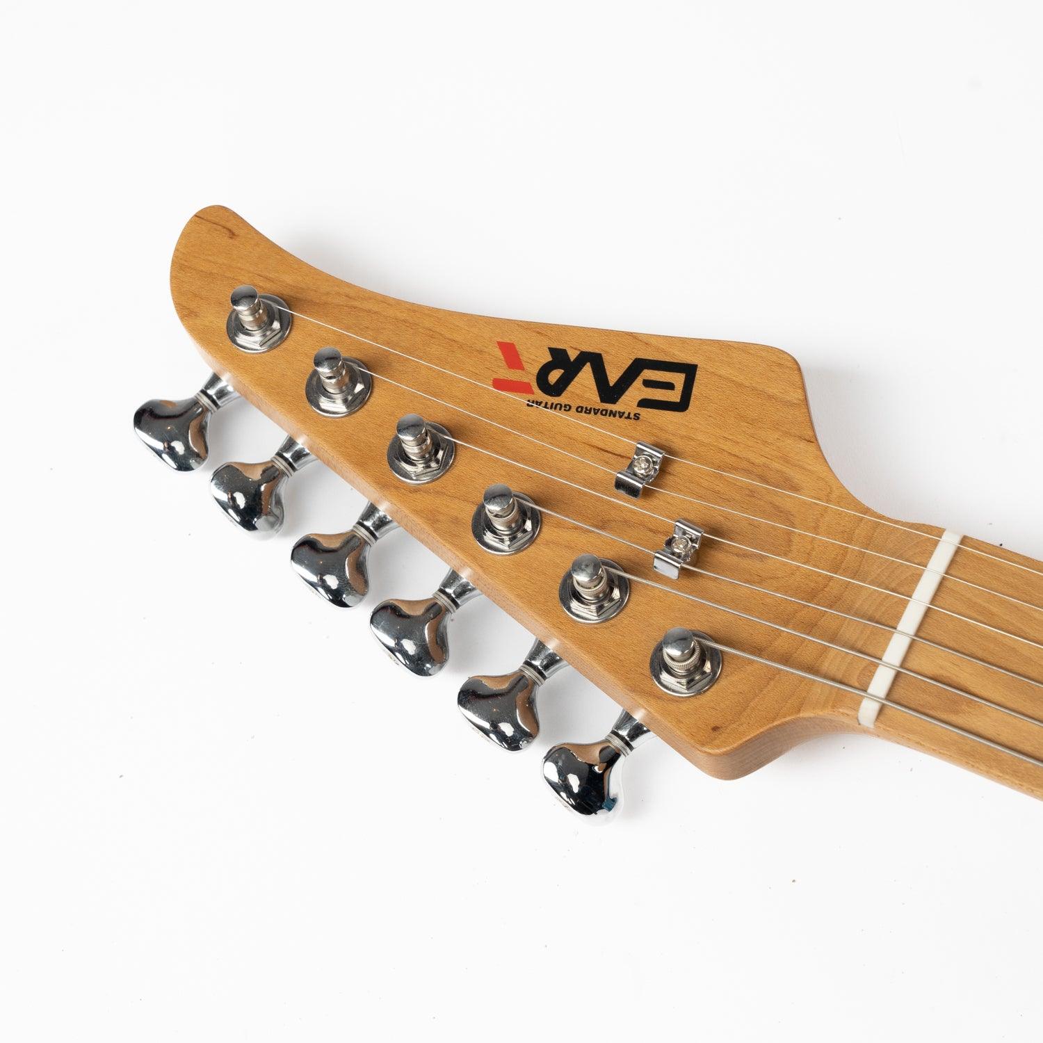 Eart Guitars, NK-VS60, 2-Point Synchronized Tremolo Bridge Alnico V Pickups Classic Electric Guitars, Pearl blue - Image 2