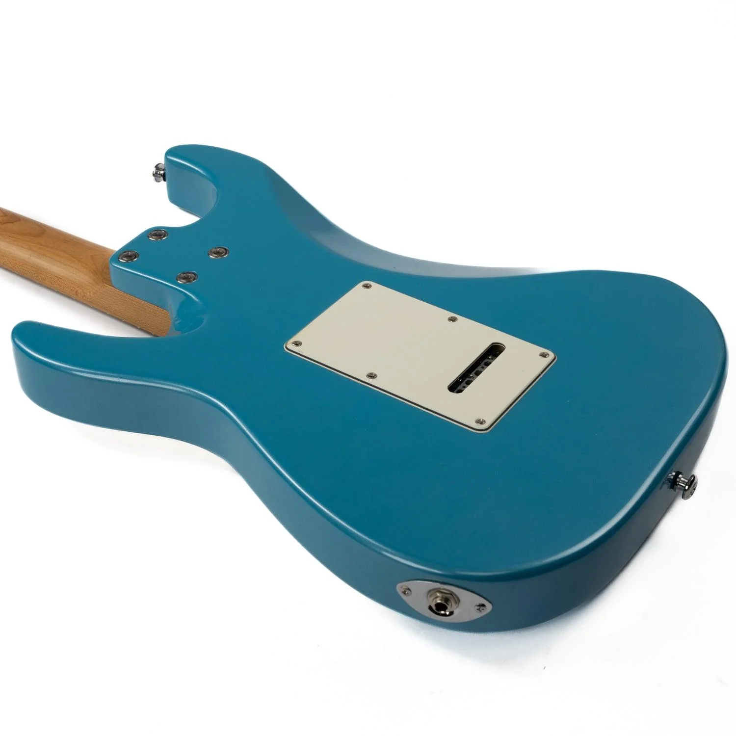 Eart Guitars, NK-VS60, 2-Point Synchronized Tremolo Bridge Alnico V Pickups Classic Electric Guitars, Pearl blue - Image 6