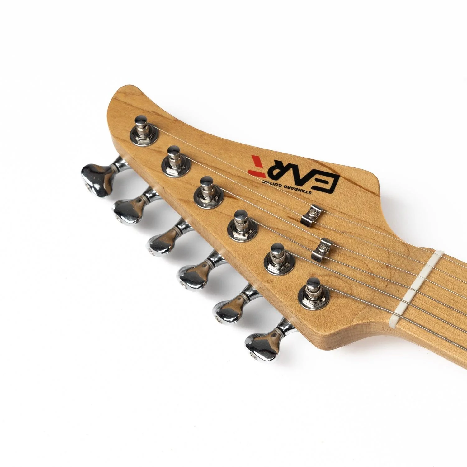 Eart Guitars, NK-VS60, 2-Point Synchronized Tremolo Bridge Alnico V Pickups Classic Electric Guitars, Pearl green - Image 3