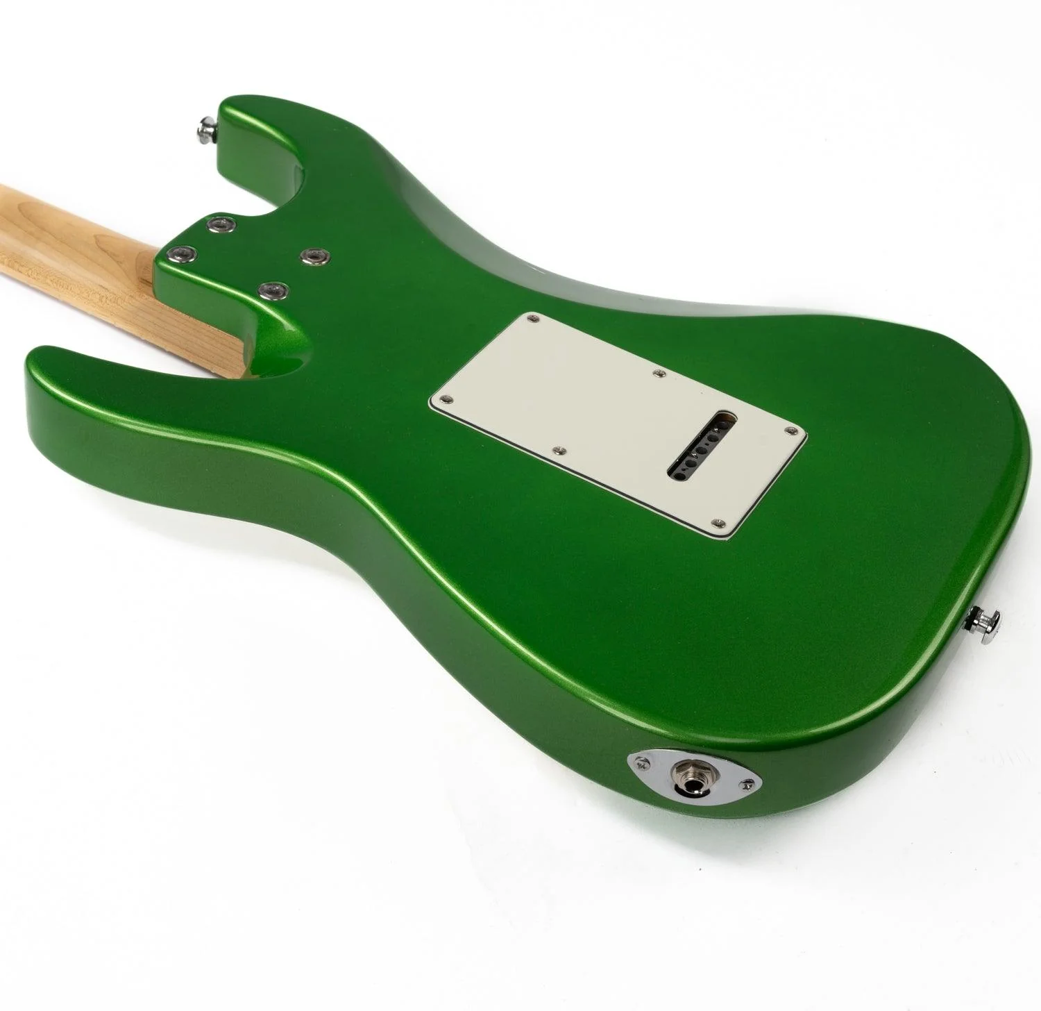 Eart Guitars, NK-VS60, 2-Point Synchronized Tremolo Bridge Alnico V Pickups Classic Electric Guitars, Pearl green - Image 7