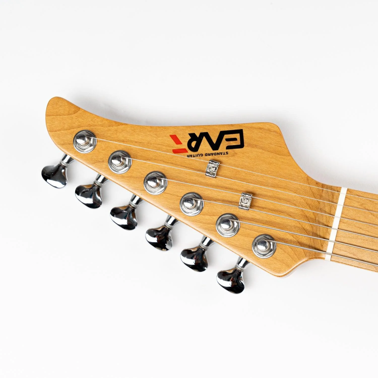 Eart Guitars, TL-380 Solid Body Modern Style Tremolo Humbucker Pickups Electric Guitars, Pearl Blue - Image 3