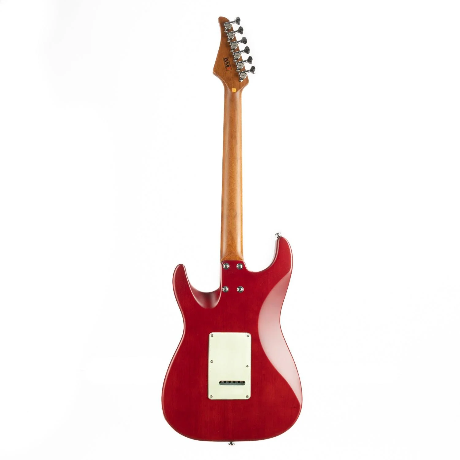Eart Guitars, YMX-SG3, 6-Point Synchronized Tremolo SSS Vintage Style Electric Guitar, Red - Image 2