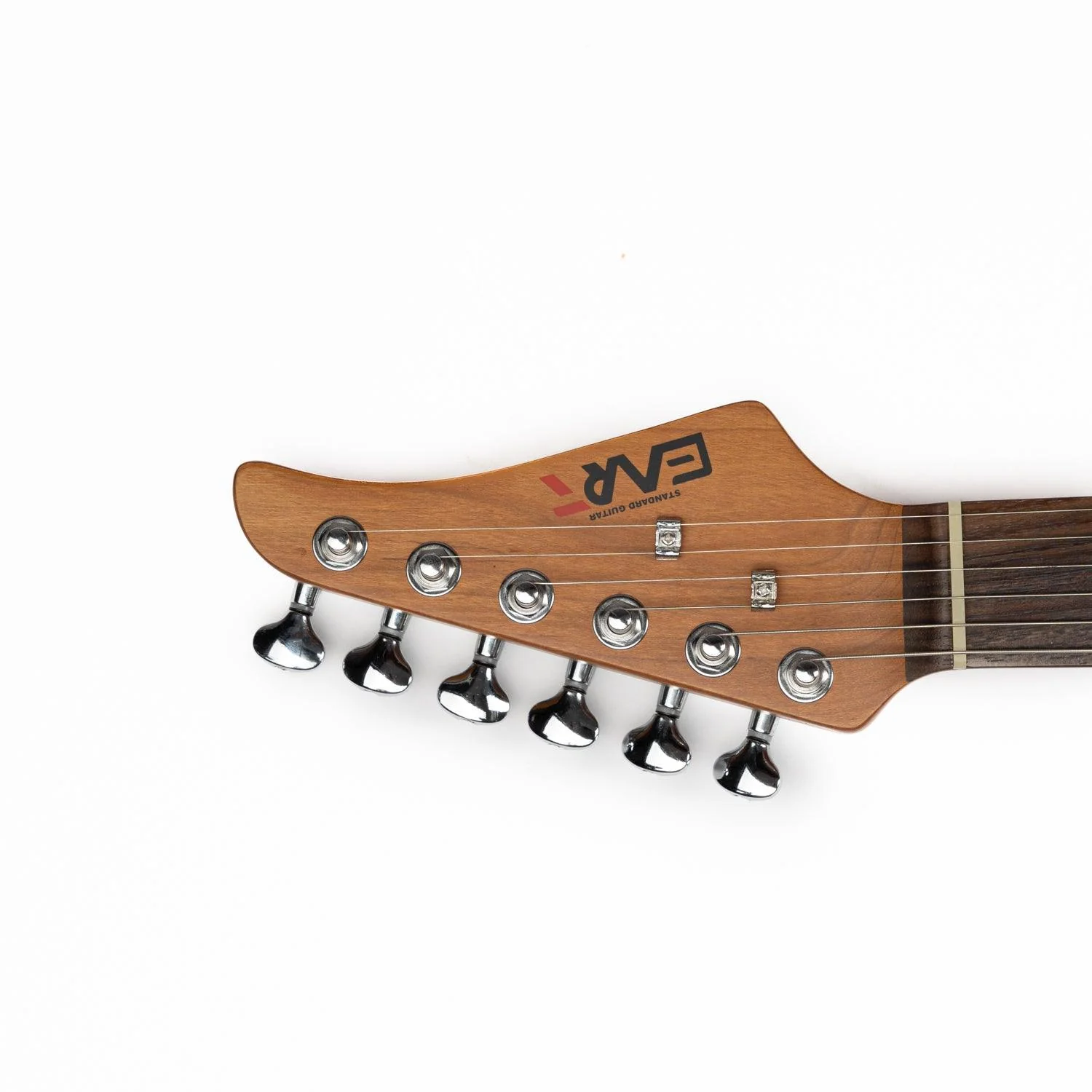 Eart Guitars, YMX-SG3, 6-Point Synchronized Tremolo SSS Vintage Style Electric Guitar, Red - Image 3