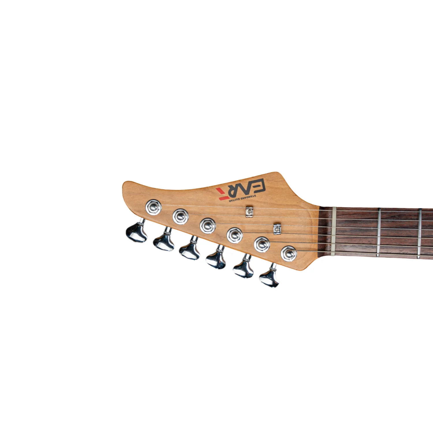 Eart Guitars, YMX-SG3, SSS Roasted Book-match Mahogany Body Vintage Style Electric Guitar, Pearl Green - Image 2