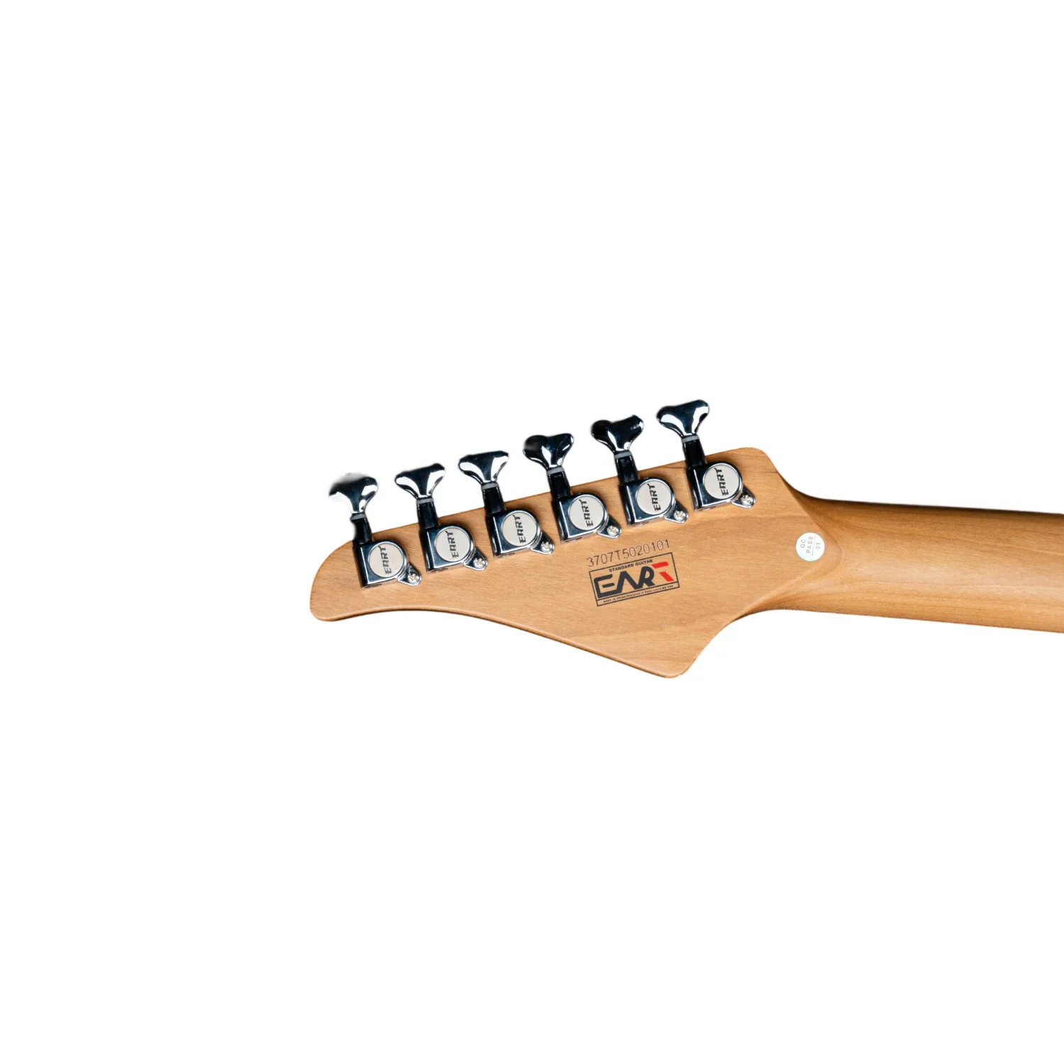 Eart Guitars, YMX-SG3, SSS Roasted Book-match Mahogany Body Vintage Style Electric Guitar, Pearl Green - Image 3