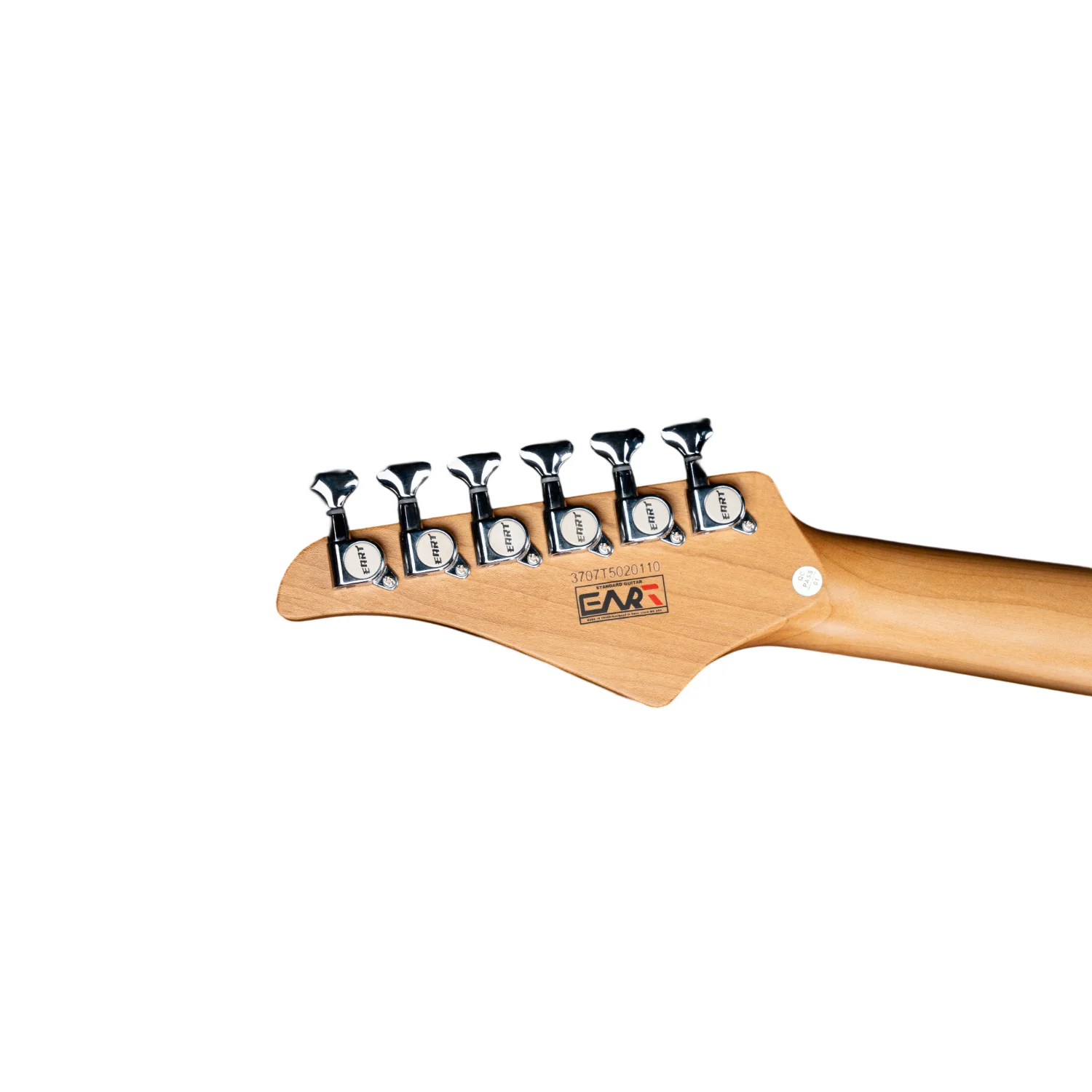 Eart Guitars, YMX-SG3, SSS Roasted Book-match Mahogany Body Vintage Style Electric Guitar, Pearl Purple - Image 2