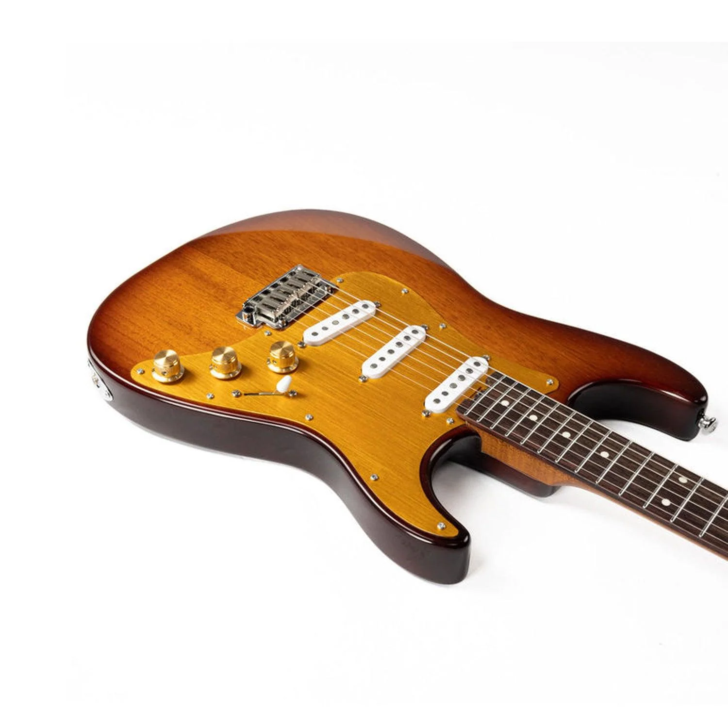 EART Guitars, Rocking-65, Electric Guitar, Roasted Maple Neck, Modern 2-Point Synchronized Tremolo - Image 5