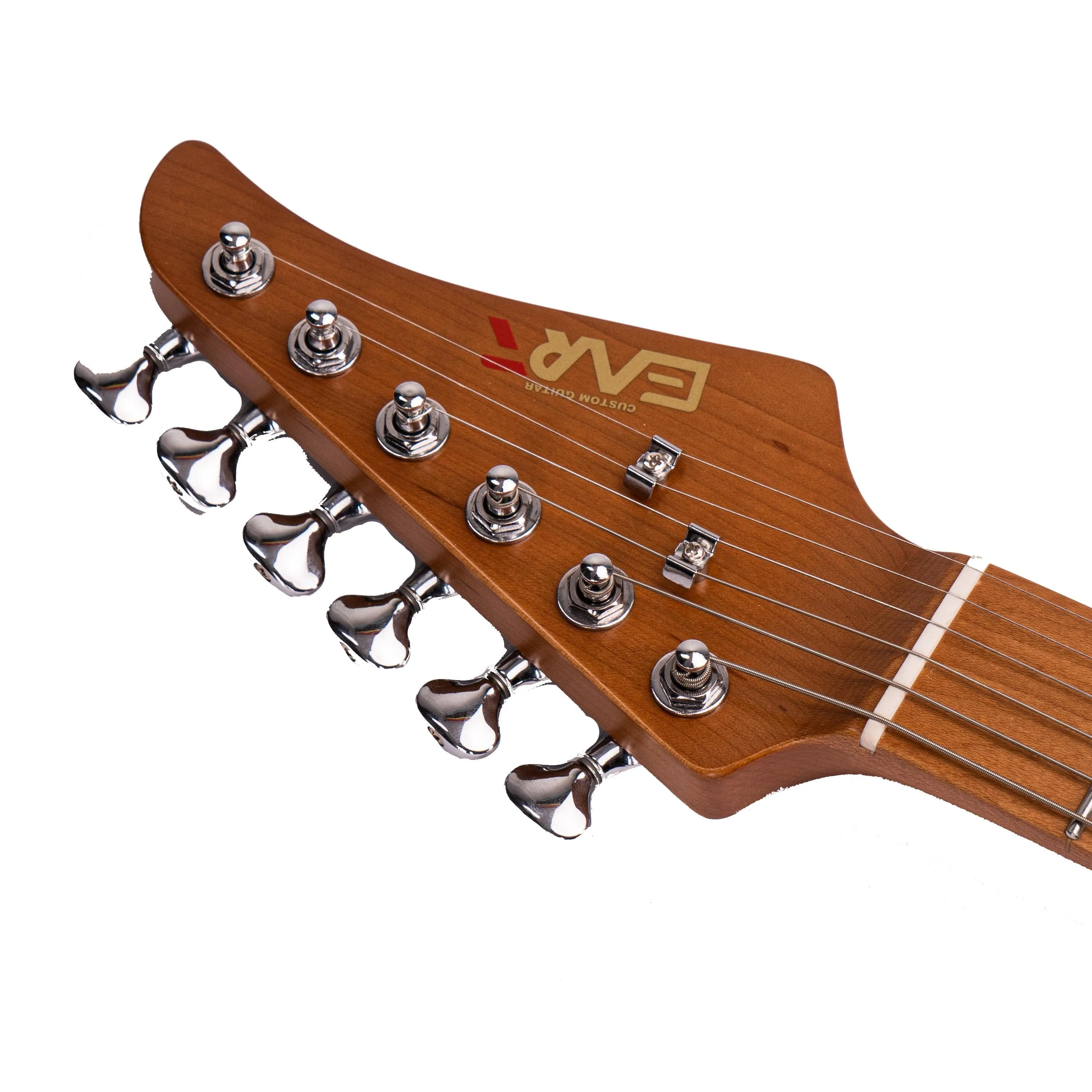 Eart guitars, EAT-1, Model High Power Mini Humbucker Electric Guitars, Sunburst - Image 3