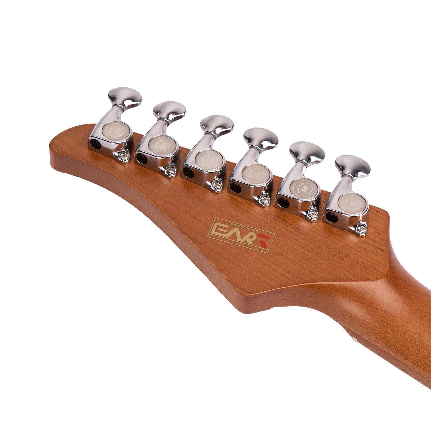 Eart guitars, EAT-1, Model High Power Mini Humbucker Electric Guitars, Sunburst - Image 4