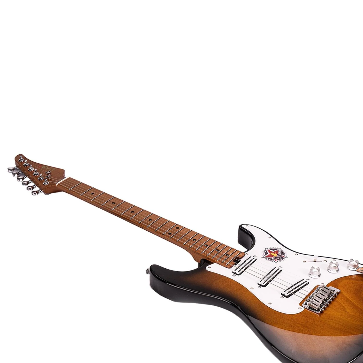 Eart guitars, EAT-1, Model High Power Mini Humbucker Electric Guitars, Sunburst - Image 8