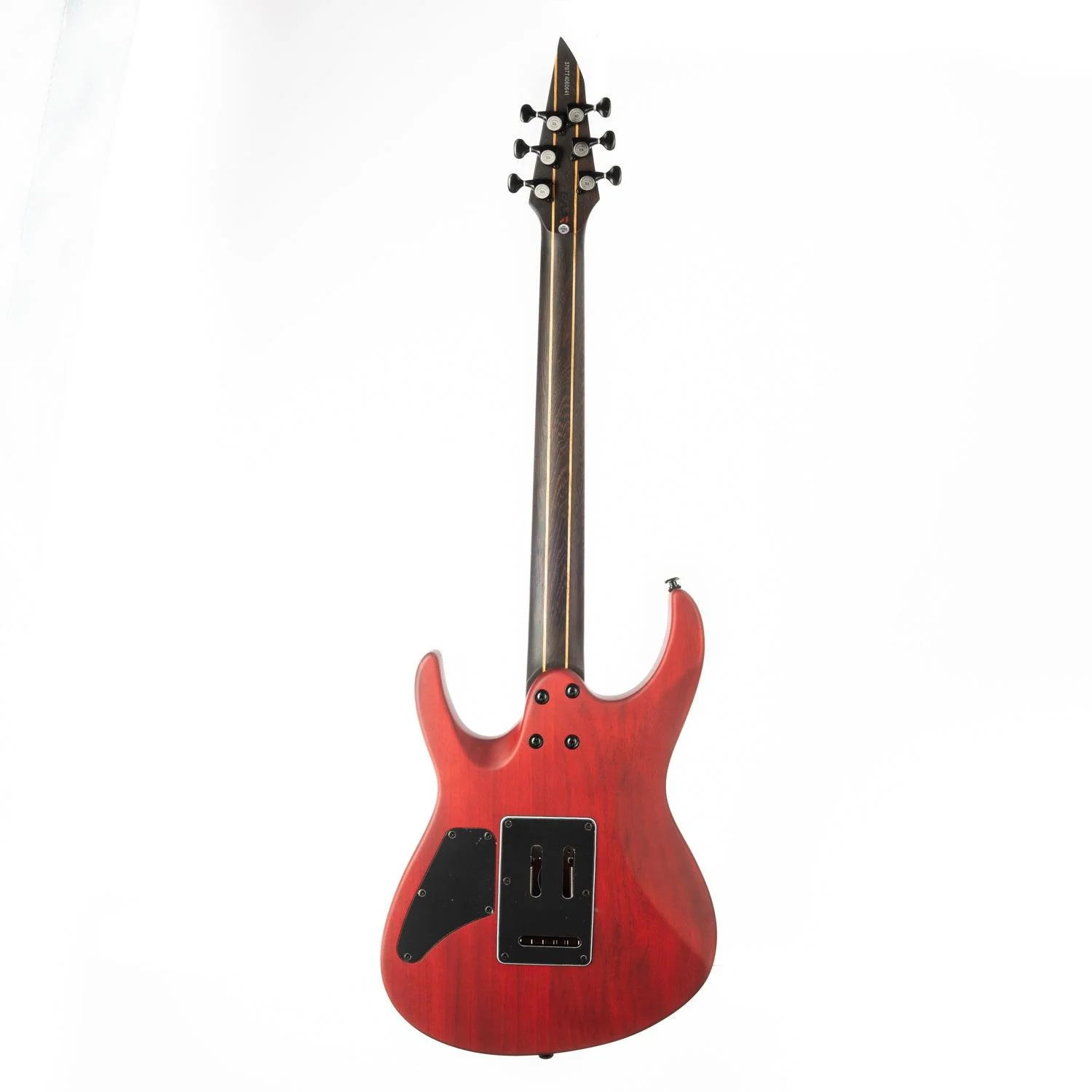 Eart Guitars, EXP-H6-ULTRA Humbucker Pickups, Tremolo Bridge, Metal Rock Right Handed 6 Strings Electric Guitars, Red Burst - Image 2