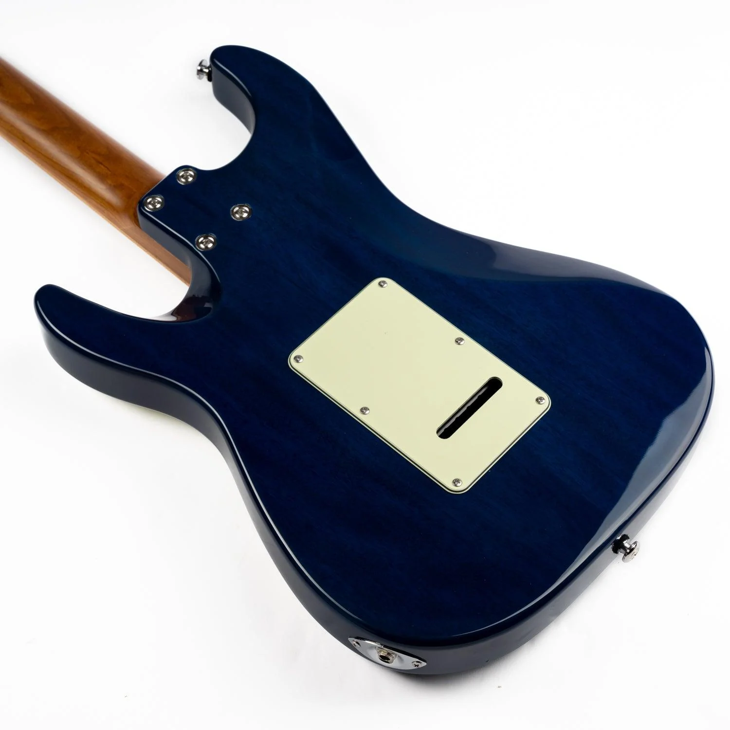 Eart Guitars, NK-C3N, 5-Way Switch,1 Tone,1 Volume SSH Pickups Tremolo Bridge Electric Guitar, Blue - Image 7