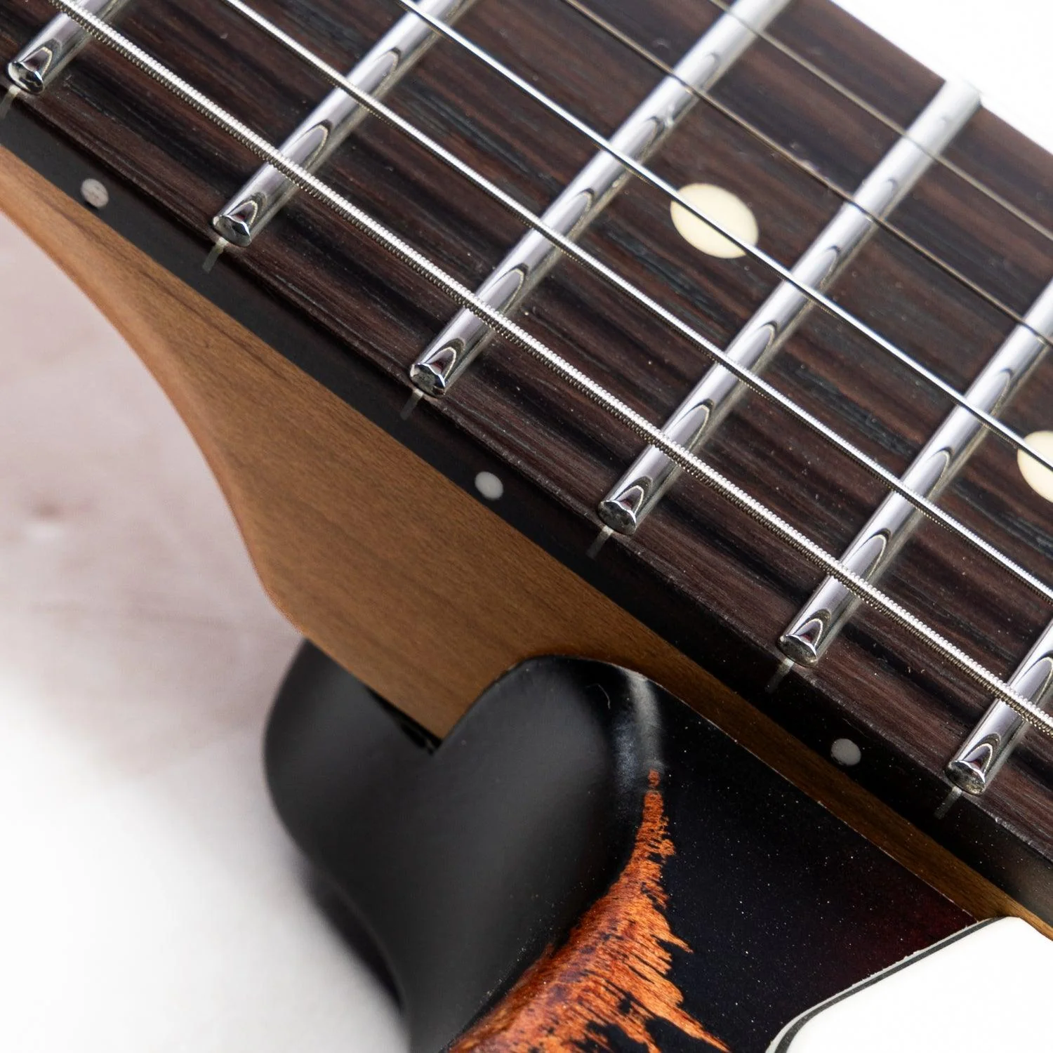 EART Guitars, Vintage-VS60H(M), Satin Heavy Relic Finish 6-Point Synchronized Tremolo Bridge Electric Guitar - Image 4